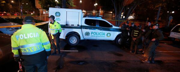 La policía de Bogotá, Colombia - Sputnik Mundo