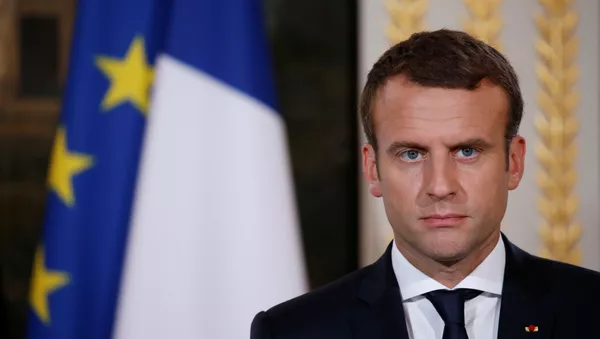 Emmanuel Macron, presidente de Francia