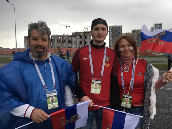 Los hinchas portugueses en Moscú Los hinchas portugueses en Moscú - Sputnik Mundo