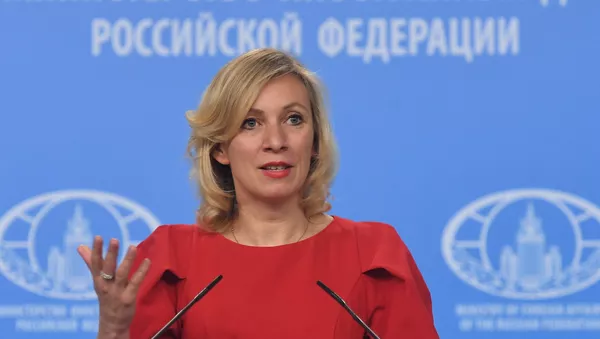 María Zajárova, portavoz del Ministerio de Asuntos Exteriores de Rusia - Sputnik Mundo