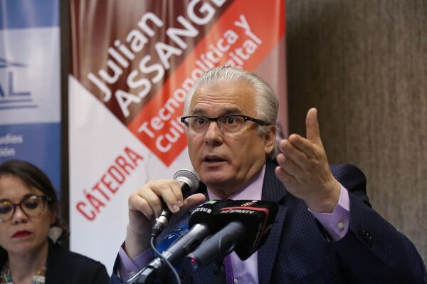 Baltasar Garzón, el abogado de Julian Assange - Sputnik Mundo