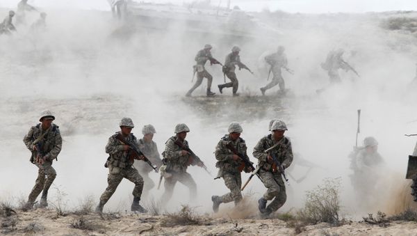 Maniobras del Ejército de Kazajistán (archivo) Maniobras del Ejército de Kazajistán (archivo) - Sputnik Mundo