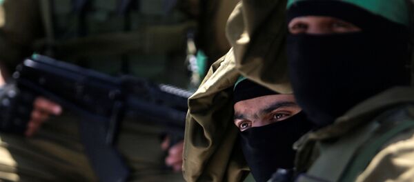 Militantes del movimiento Hamás - Sputnik Mundo
