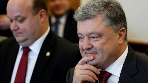 Petró Poroshenko, presidente de Ucrania Petró Poroshenko, presidente de Ucrania - Sputnik Mundo
