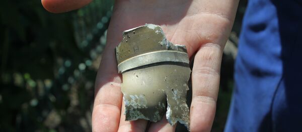 Un fragmento de proyectil (imagen referencial) - Sputnik Mundo