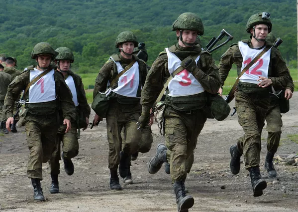Competiciones de la Infantería Naval de Rusia Competiciones de la Infantería Naval de Rusia - Sputnik Mundo