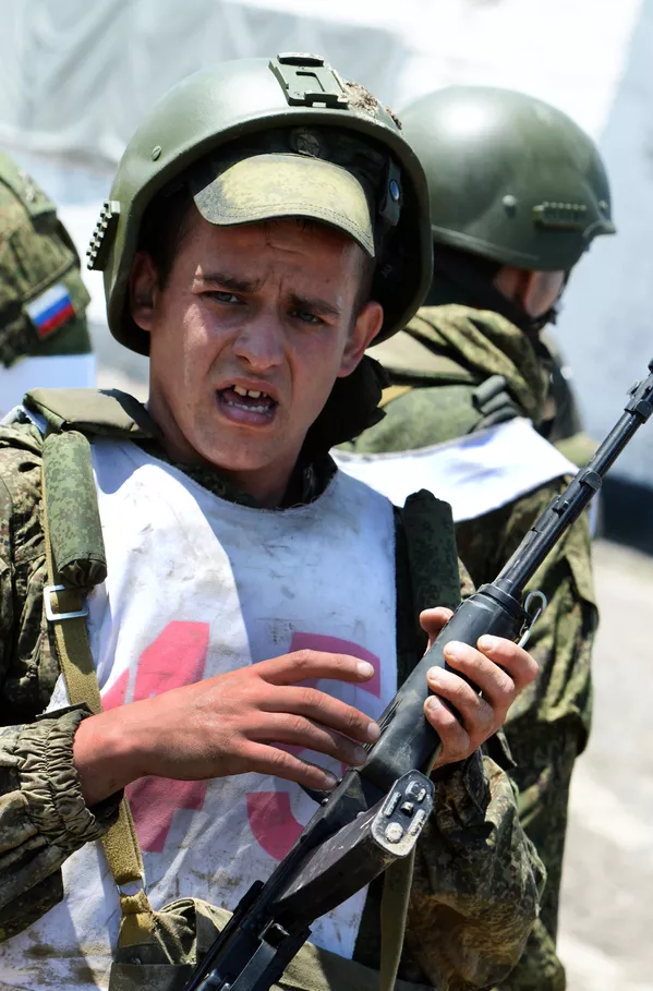 Competiciones de la Infantería Naval de Rusia Competiciones de la Infantería Naval de Rusia - Sputnik Mundo
