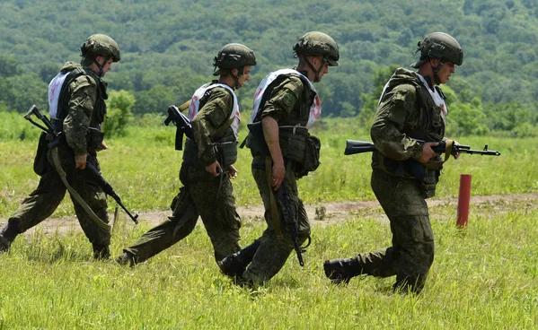 Competiciones de la Infantería Naval de Rusia Competiciones de la Infantería Naval de Rusia - Sputnik Mundo
