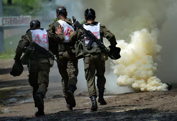 Competiciones de la Infantería Naval de Rusia Competiciones de la Infantería Naval de Rusia - Sputnik Mundo