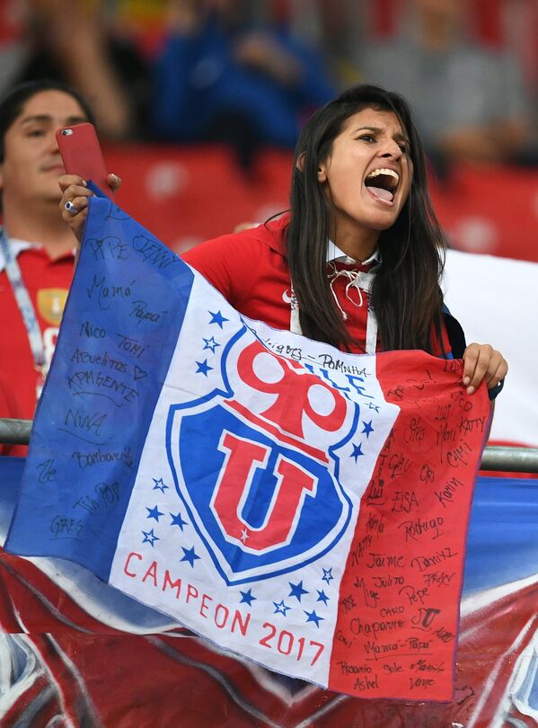 Los hinchas más destacados de la Copa Confederaciones - Sputnik Mundo