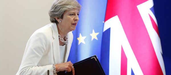 Theresa May, primera ministra británica - Sputnik Mundo