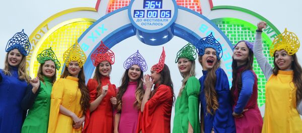 La preparación para el Festival de la Juventud La preparación para el Festival de la Juventud - Sputnik Mundo