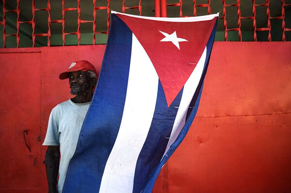 Работа российского фотографа Кристины Кормилицыной из серии Черный квадрат Фиделя - Sputnik Mundo