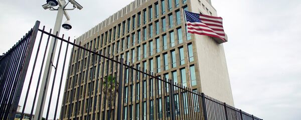 La embajada de EEUU en La Habana, Cuba - Sputnik Mundo