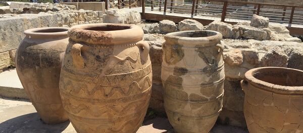 Unas ánforas (imagen referencial) - Sputnik Mundo