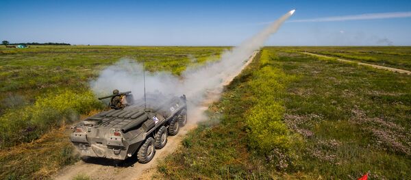 Всеармейский конкурс зенитчиков Чистое небо в Ейске - Sputnik Mundo