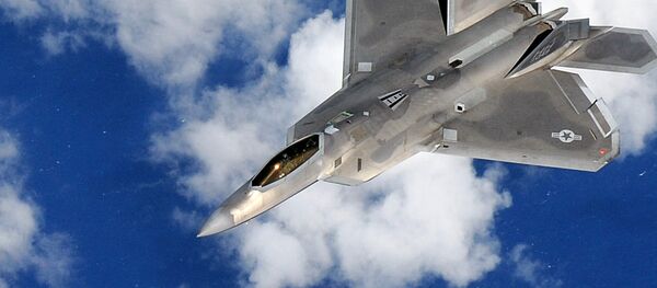 Un caza F-22 Raptor  - Sputnik Mundo