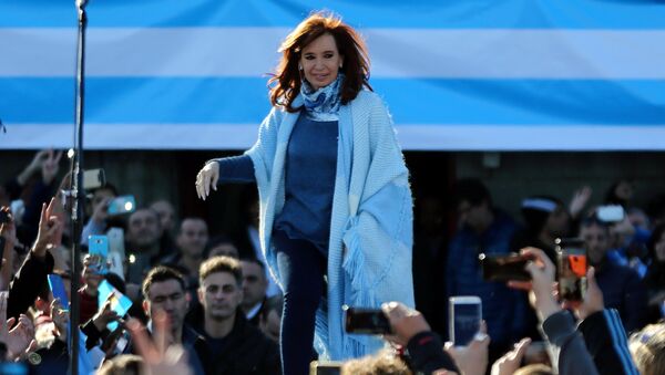 Cristina Fernández de Kirchner, expresidenta de Argentina - Sputnik Mundo