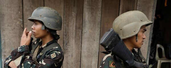 Militares filipinos - Sputnik Mundo