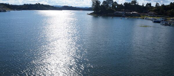 Vistas del embalse de Guatapé en Colombia (archivo) - Sputnik Mundo