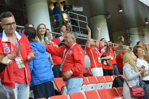 Aficionado: Rusia es muy buen anfitrión de la Copa Confederaciones - Sputnik Mundo