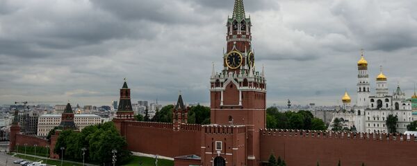 La torre Spásskaya del Kremlin de Moscú, Rusia La torre Spásskaya del Kremlin de Moscú, Rusia - Sputnik Mundo