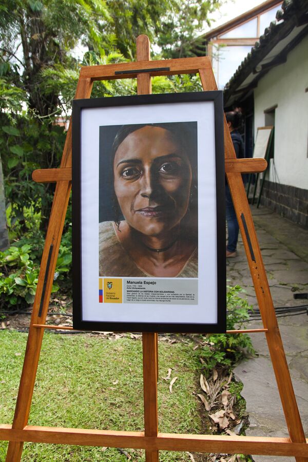 El retrato de Manuela Espejo, prócer de la independencia. - Sputnik Mundo