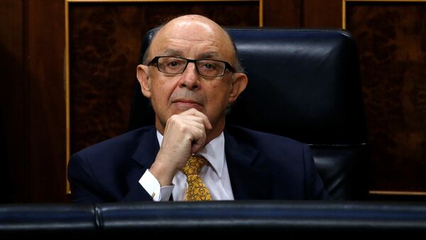 Cristóbal Montoro, ministro de Hacienda de España (archivo) - Sputnik Mundo