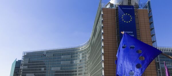 Protestas en Bruselas - Sputnik Mundo