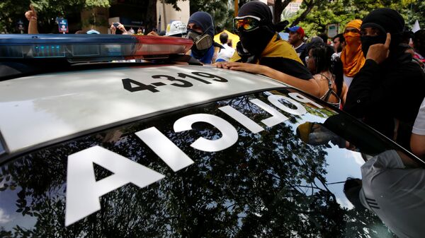 Policía venezolana - Sputnik Mundo