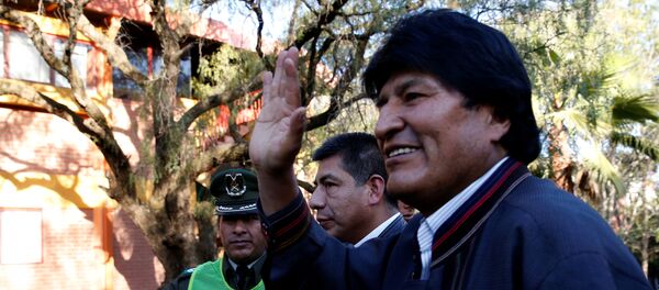 Evo Morales, presidente de Bolivia Evo Morales, presidente de Bolivia - Sputnik Mundo