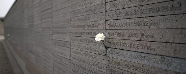 Monumento a las Víctimas del Terrorismo de Estado, con los nombres de los desaparecidos y asesinados durante la dictadura en Argentina (1976-1983) Monumento a las Víctimas del Terrorismo de Estado, con los nombres de los desaparecidos y asesinados durante la dictadura en Argentina (1976-1983) - Sputnik Mundo