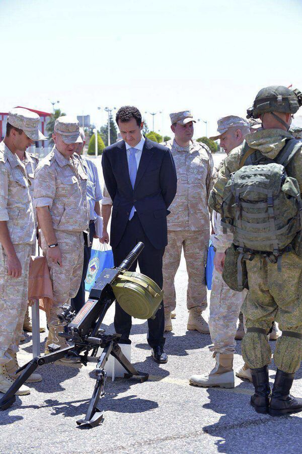 Bashar Asad, el 'as en la manga' de las Fuerzas Aeroespaciales rusas - Sputnik Mundo