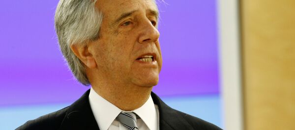 Tabaré Vázquez, presidente de Uruguay - Sputnik Mundo