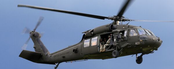 Helicóptero de EEUU Black Hawk - Sputnik Mundo