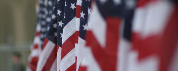 Las banderas de EEUU - Sputnik Mundo