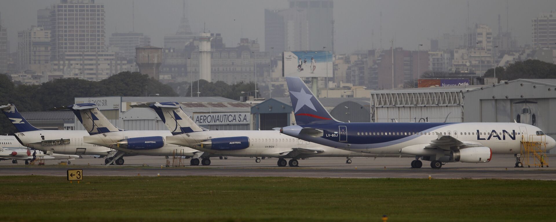 Aeropuerto Jorge Newbery en Buenos Aires, Argentina (archivo) - Sputnik Mundo, 1920, 29.11.2021