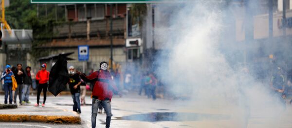 Protestas en Caracas, Venezuela (archivo) - Sputnik Mundo