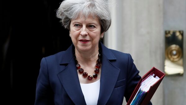 Theresa May, primera ministra británica - Sputnik Mundo