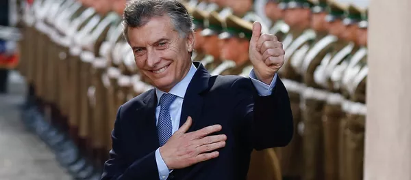 Mauricio Macri, presidente de Argentina Mauricio Macri, presidente de Argentina - Sputnik Mundo