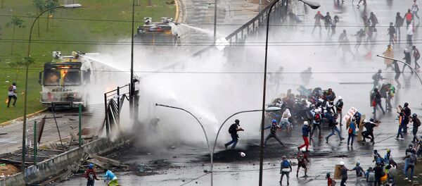 Las protestas en Venezuela - Sputnik Mundo