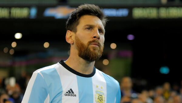 Lionel Messi, futbolista argentino - Sputnik Mundo