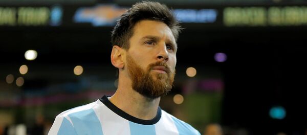 Lionel Messi, futbolista argentino - Sputnik Mundo
