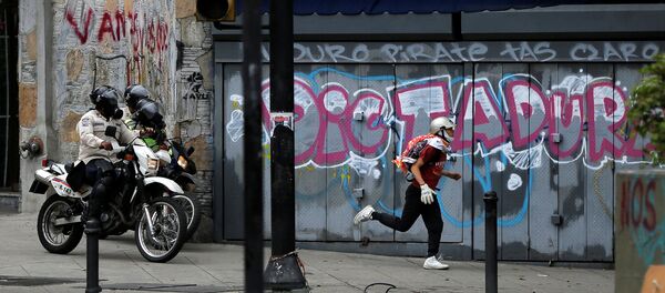 Las protestas en Venezuela - Sputnik Mundo