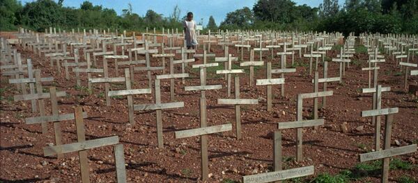 Las tumbas de las víctimas del genocidio ruandés - Sputnik Mundo