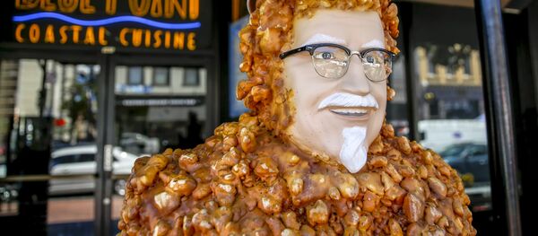 Coronel Sanders, el fundador de KFC (ilustración) Coronel Sanders, el fundador de KFC (ilustración) - Sputnik Mundo