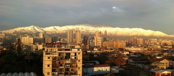 Santiago, la capital de Chile - Sputnik Mundo