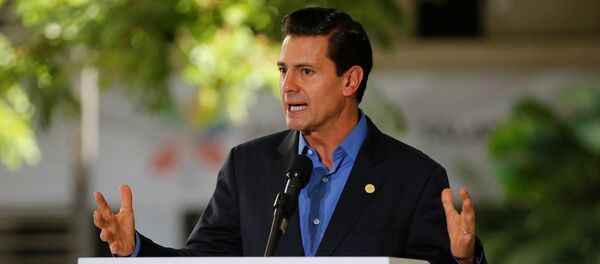 Enrique Peña Nieto, presidente de México - Sputnik Mundo