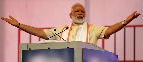 Narendra Modi, primer ministro indio - Sputnik Mundo