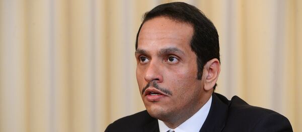 Mohammed bin Abdulrahman al Thani, ministro de Exteriores catarí (archivo) - Sputnik Mundo